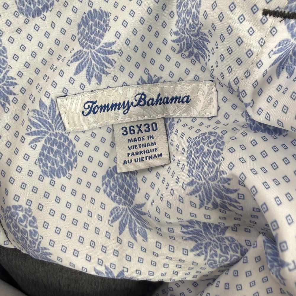 Tommy Bahama Pants Mens 36x30 Gray Island Zone On Par Performance Stretch Golf - Picture 9 of 16